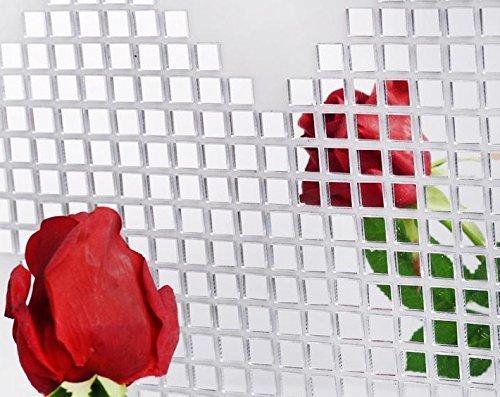 1000pcs 1x1cm mosaic square mirror sticke - Worldwide Prime