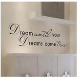 Art Words Quote Wall Sticker - Worldwide Prime