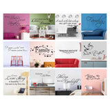 Art Words Quote Wall Sticker - Worldwide Prime