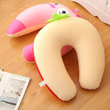 Cartoon U Shaped Office Flight neck travel pillow - Worldwide Prime