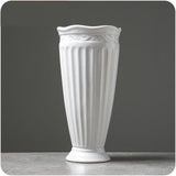 Classic White Ceramic Vase - Worldwide Prime