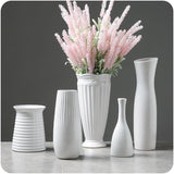 Classic White Ceramic Vase - Worldwide Prime