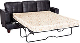 Coaster Samuel Transitional Sleeper Sofa, Black - Worldwide Prime