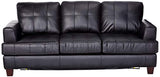 Coaster Samuel Transitional Sleeper Sofa, Black - Worldwide Prime