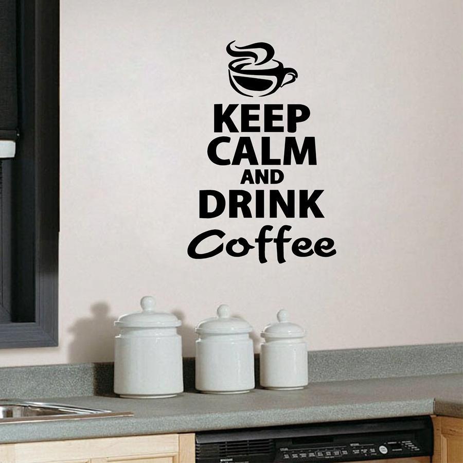 Coffee Kitchen Wall Stickers - Worldwide Prime