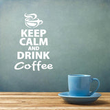 Coffee Kitchen Wall Stickers - Worldwide Prime