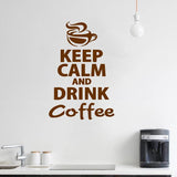 Coffee Kitchen Wall Stickers - Worldwide Prime