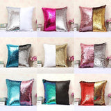 Double Color Reversible Mermaid Glitter Pillow Case - Worldwide Prime