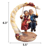 DreamsEden Loving Elderly Couple Figurines, Old Age Life Resin Home Decoration - Worldwide Prime