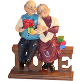 DreamsEden Loving Elderly Couple Figurines, Old Age Life Resin Home Decoration - Worldwide Prime