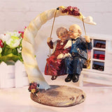 DreamsEden Loving Elderly Couple Figurines, Old Age Life Resin Home Decoration - Worldwide Prime