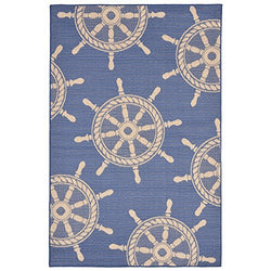 Liora Manne Veranda At the Helm Rug, Indoor/Outdoor, 4'10