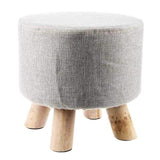 Modern Luxury Upholstered Footstool - Worldwide Prime