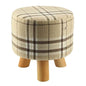 Modern Luxury Upholstered Footstool - Worldwide Prime