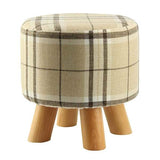 Modern Luxury Upholstered Footstool - Worldwide Prime