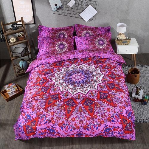 Oriental Mandala Bedding Set 3pcs - Worldwide Prime