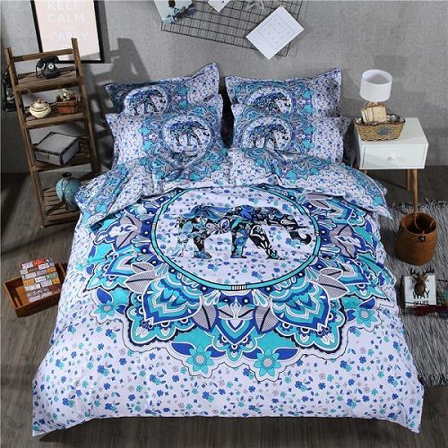 Oriental Mandala Bedding Set 3pcs - Worldwide Prime