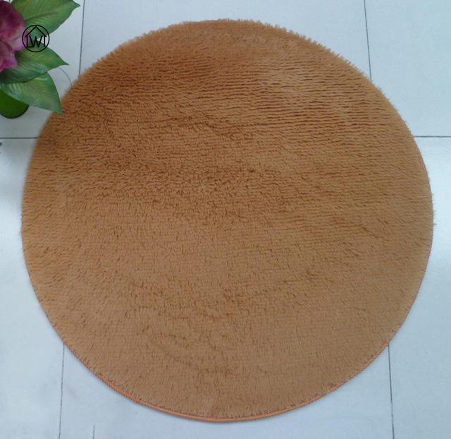 Soft Fluffy Thick Velvet Round Carpet - Worldwide Prime