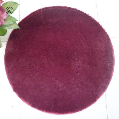 Soft Fluffy Thick Velvet Round Carpet - Worldwide Prime