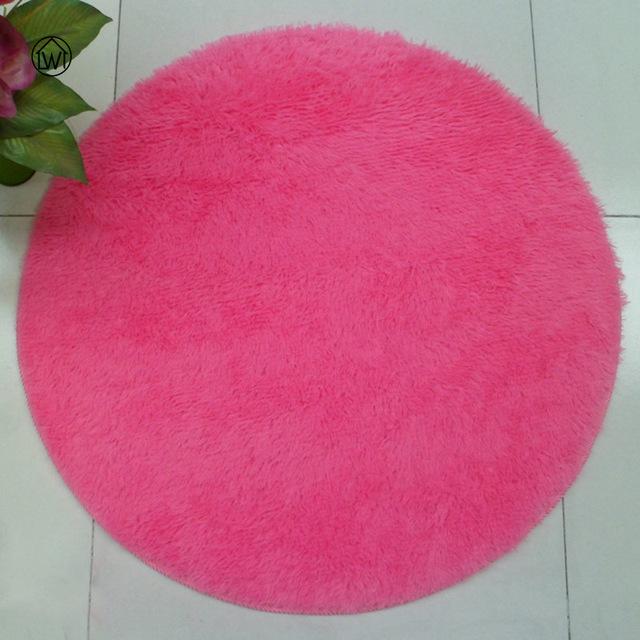 Soft Fluffy Thick Velvet Round Carpet - Worldwide Prime