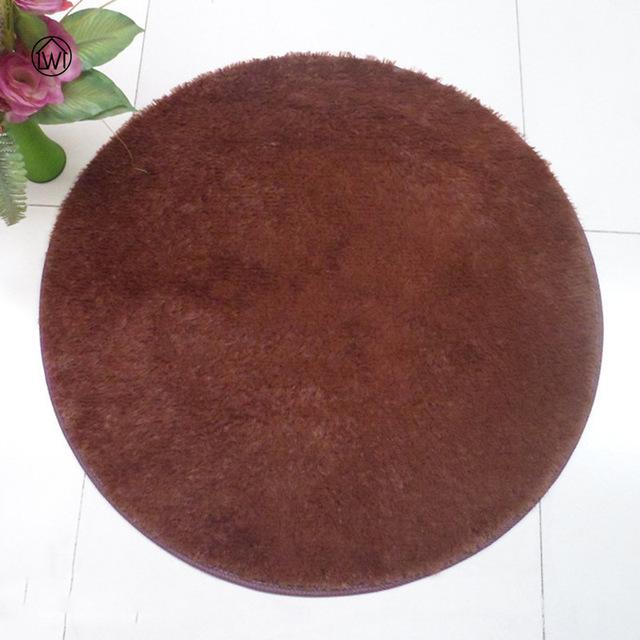 Soft Fluffy Thick Velvet Round Carpet - Worldwide Prime