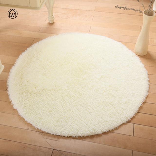 Soft Fluffy Thick Velvet Round Carpet - Worldwide Prime