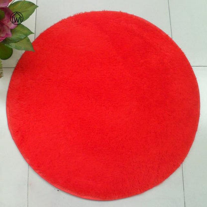 Soft Fluffy Thick Velvet Round Carpet - Worldwide Prime