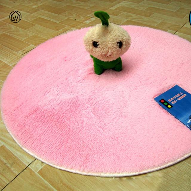 Soft Fluffy Thick Velvet Round Carpet - Worldwide Prime