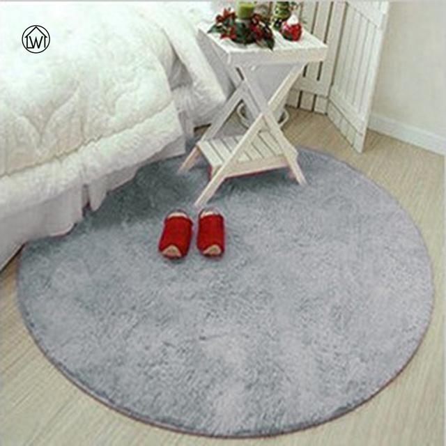 Soft Fluffy Thick Velvet Round Carpet - Worldwide Prime