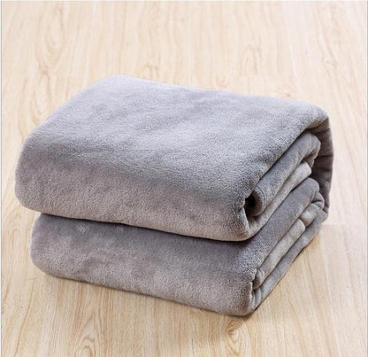 Solid fleece blankets - Worldwide Prime
