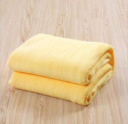 Solid fleece blankets - Worldwide Prime