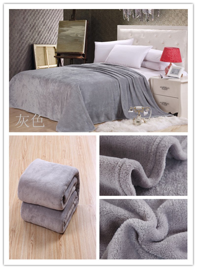 Solid fleece blankets - Worldwide Prime