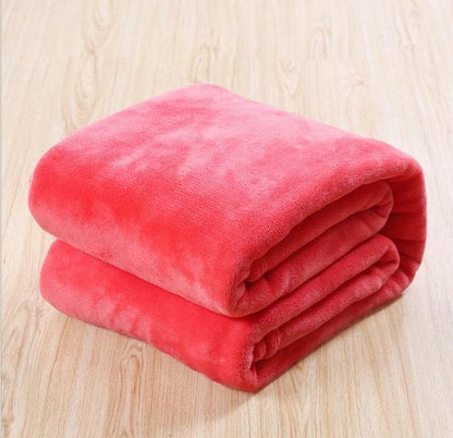Solid fleece blankets - Worldwide Prime
