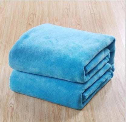 Solid fleece blankets - Worldwide Prime