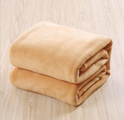Solid fleece blankets - Worldwide Prime