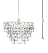 The Original Gypsy Color 4 Light Small Crystal Chandelier for H 17.5" x W 15" - Worldwide Prime