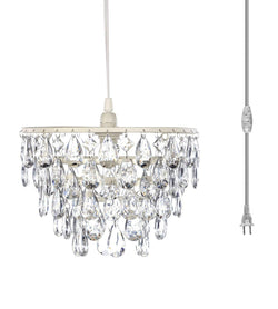 The Original Gypsy Color 4 Light Small Crystal Chandelier for H 17.5