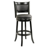 Augusta Counter Height Swivel Stool, 24-Inch, Cappuccino